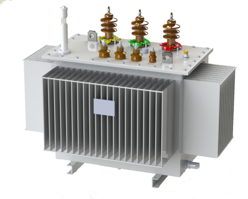 Transformador de distribución sumergido en aceite de 1600kVA y 15kV