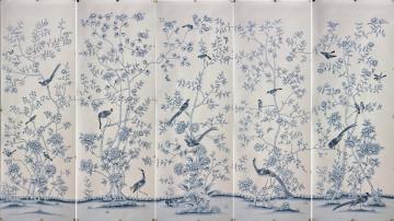 Artisan Hand Painted Wallpaper Collection