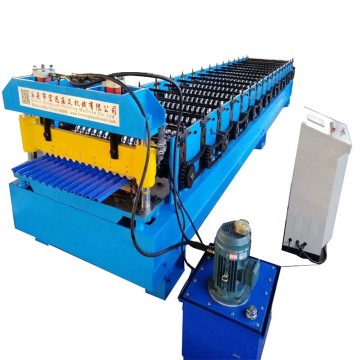 Corrugated Sheet Metal Roof Making Machine