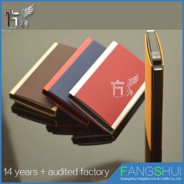 Mens leather wallets money clips card cases