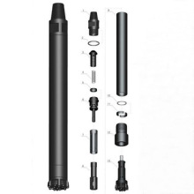 HD45 DTH hammer impactor drilling hole