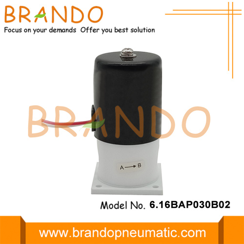 1/4 &#39;&#39; Anti-Corrosion PTFE Solenoïde klep DC12V DC24V