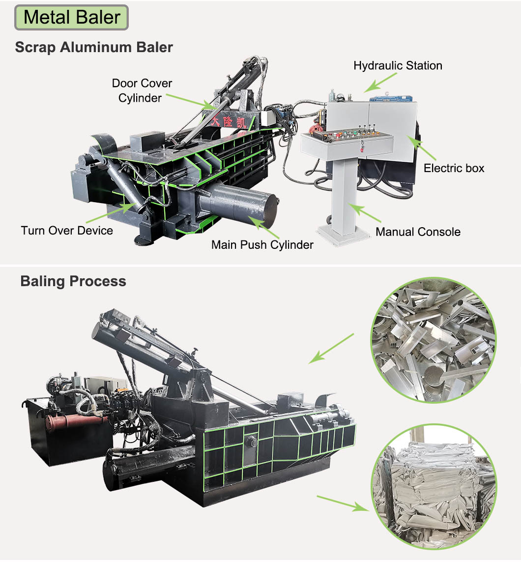 baling press machine