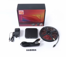 Sync TV LED Backlights: Immersive Ambient Smart RGB Magic Color TV Backlighting Strips with Sync Box