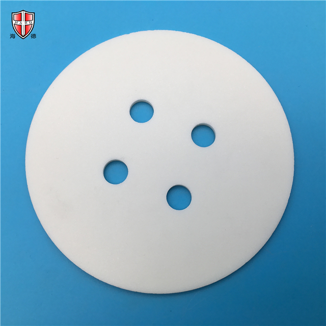 punching drilling aluminum oxide ceramic disc disk roundel