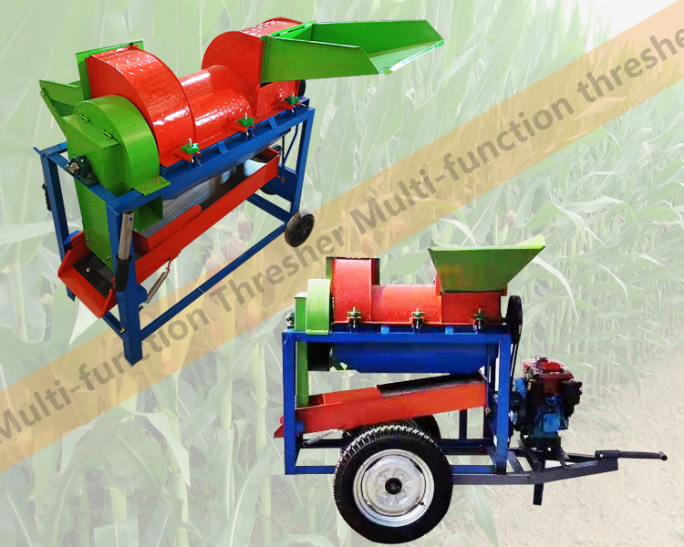 Corn Thresher Multi-functional Corn Thresher Machine Corn Peeler and Thresher