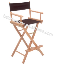 Standard include a branded tall director chair
