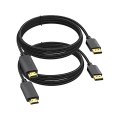 DP to HDMI Cable Male to Male Cord