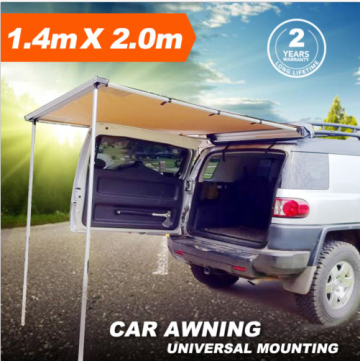 car side awning 2x2.5m car roof side awning