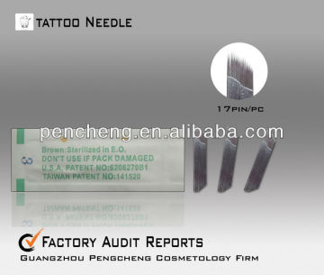 manual permanent makeup needle&Permanent makeup needles & eyebrow blades & eyebrow needles & tattoo needles&needles