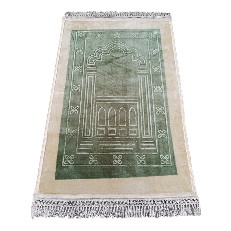 Eco-Friendly Islamic Quality Latest Design Islamic Blanket Pocket Mats for Prayer