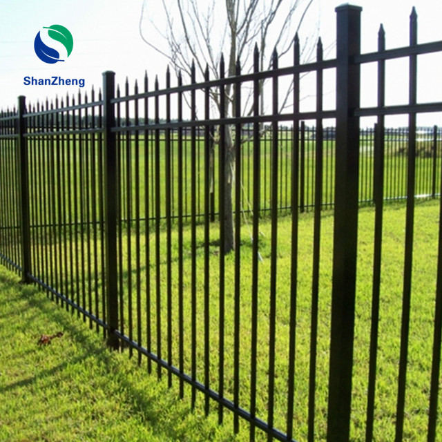 Aluminum Garden Fence with Pressed Speartop