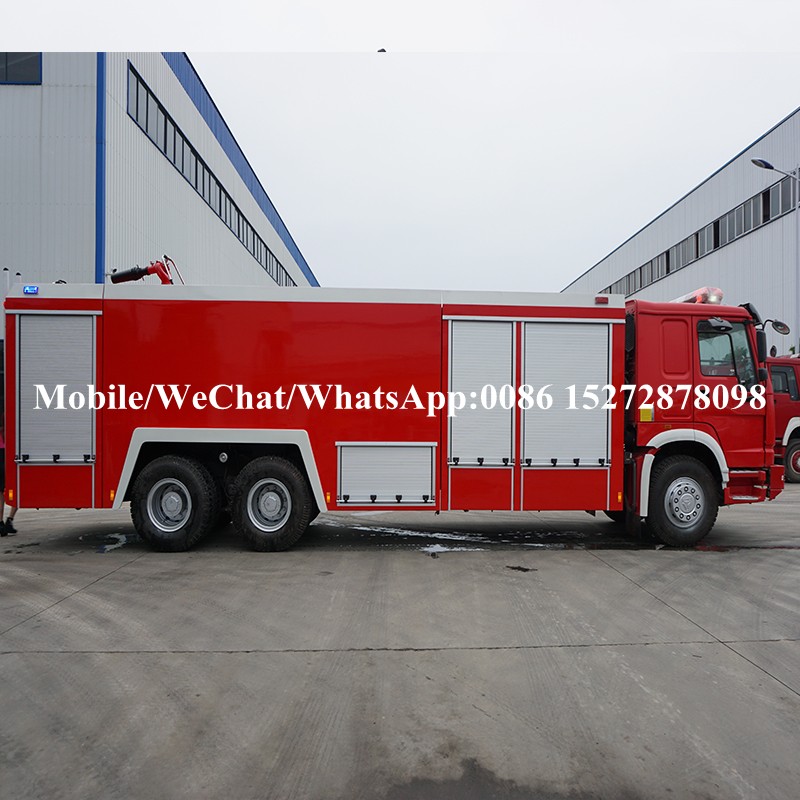 Howo 6x6 Off Raod Fire Truck (6) HOWO 6x6 Off Raod Fire Truck (6)