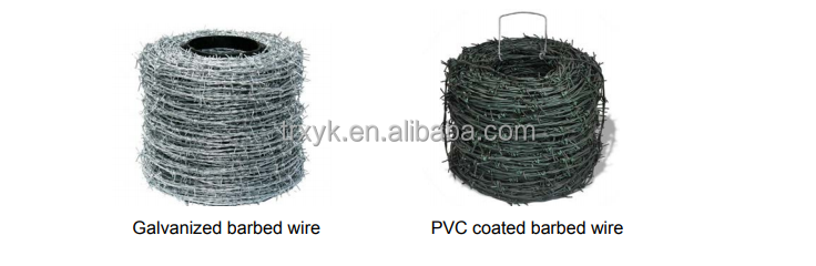 pvc coated traditional twisted barbed wire