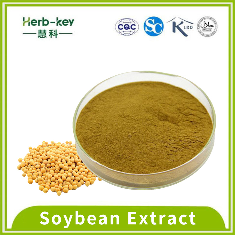 Cholesterol lowering soy isoflavone powder