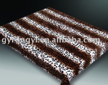 100% polyester weft-knitted printed mink blanket