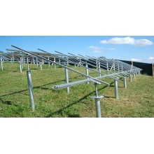 Base de pila de tornillo galvanizado para paneles solares