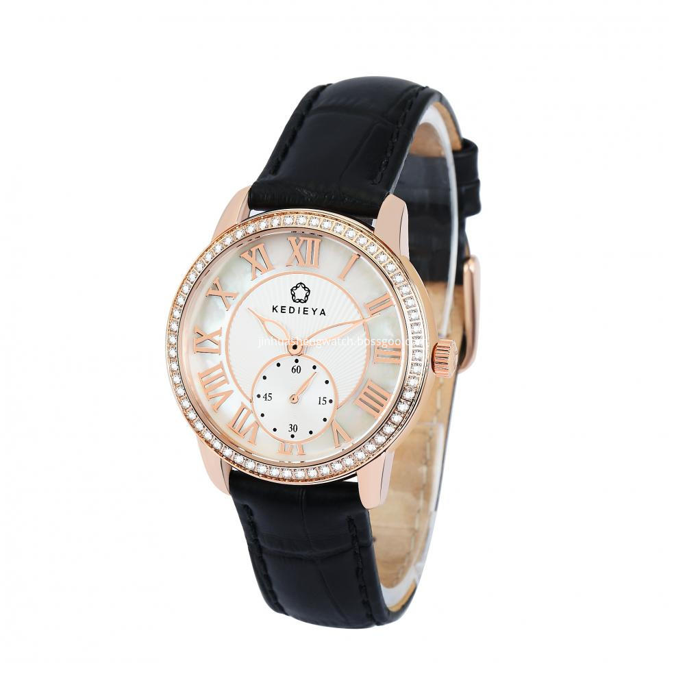 Leather Strap Watches Womens