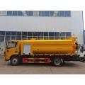 8wheelers 4x2 dongfeng vacuum sewer tanker truck