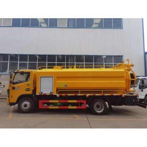 Camión cisterna de alcantarillado al vacío 8wheelers 4x2 dongfeng