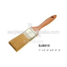 SJIE8010 wooden handle paint brush nylon bristle