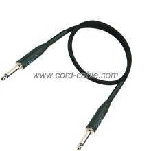 DML Series Essential Instrument Guitar Cable Jack to Jack Black PVC Jacket