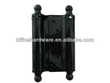 Double action spring hinge