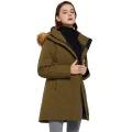 Personnalisation du manteau d'hiver des femmes en vente