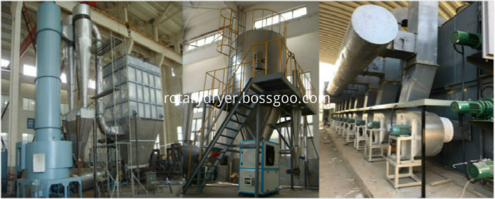 The Dryer Machines are installed at the plant