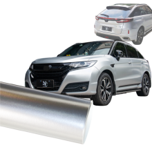 Matte Metal Silver Car Wrap