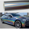 Rainbow Laser Silver Car Wrap Vinyl