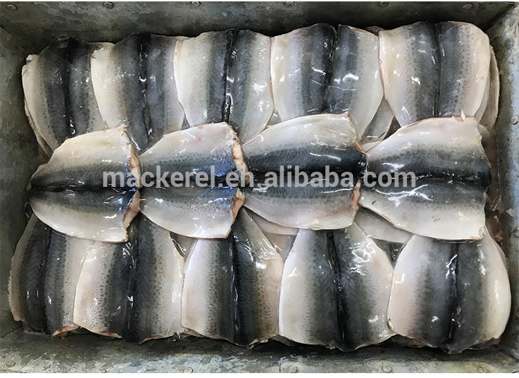 IQF Chińskie ryby zamrożone makreli Makrela motyla z standardem UE