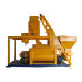 Precast compulsory twin-shaft concrete mixer JS1000