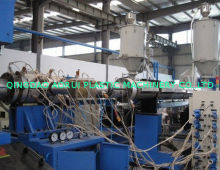 Sj65 50-200mm Pp Pipe Extrusion Line , Plastic Pipe Production Line