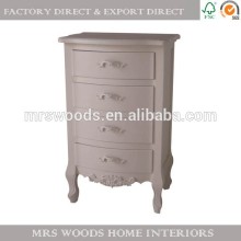 narrow bedside tables