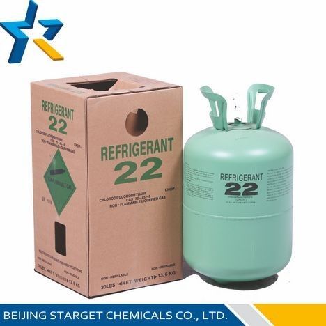 R22 Chlorodifluoromethane (hcfc－22) Home Air Conditioner R22 Refrigerant Gas