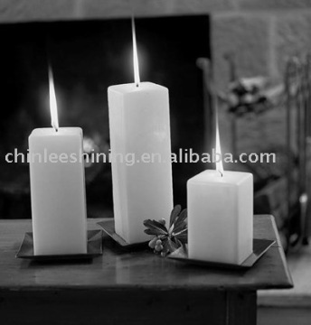 white bright candle