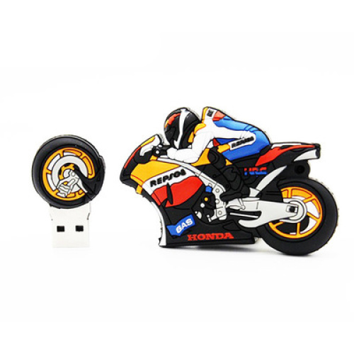 Customized PVC Motorcycle USB Stick