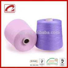 Consinee regular stock service cotton superfine wool blend stock lot yarn