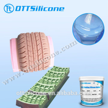 RTV2 liquid molding silicone for tire molds casting