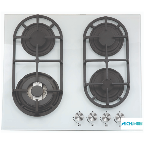 Gas Vantage 60cm pada Glass Hob