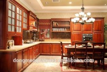 American style solid wood kitchen cabinet