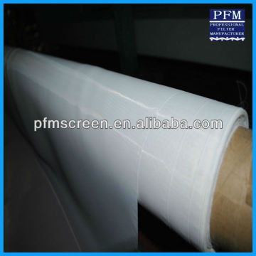 white textile screen printing