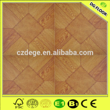 High density HDF Beech art parquet flooring classic design
