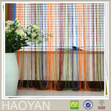 Colourful market window string curtain