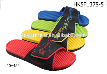 2016 New design PU upper Eva man lightweight slippers