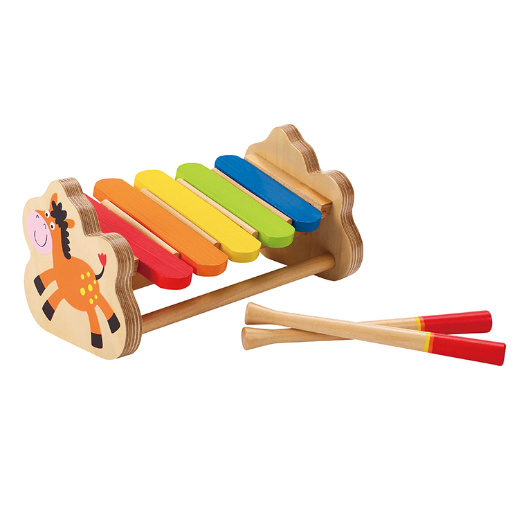 custom kids Toy Xylophone wooden pounding knocking musical instruments for children