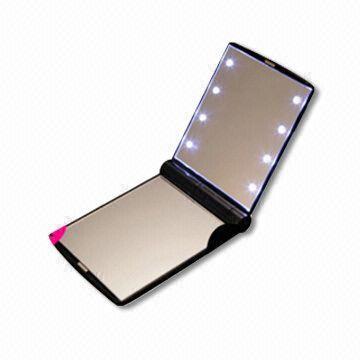 Espelho de maquilhagem com luzes de LED, de 105 x 78 x 10,9 cm
