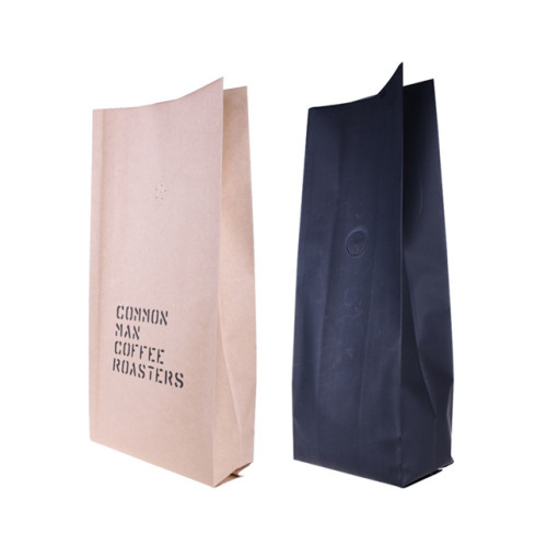 Sac en papier kraft laminé de 2 lb pour café rôti