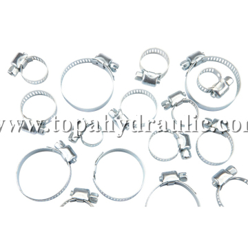 Vacuum squeeze large diameter band hose clamps